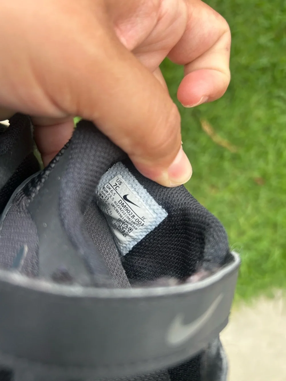 Nike Kids' Black Athletic Shoes